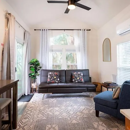 The Best Tiny Home Loft And Private Yard-3